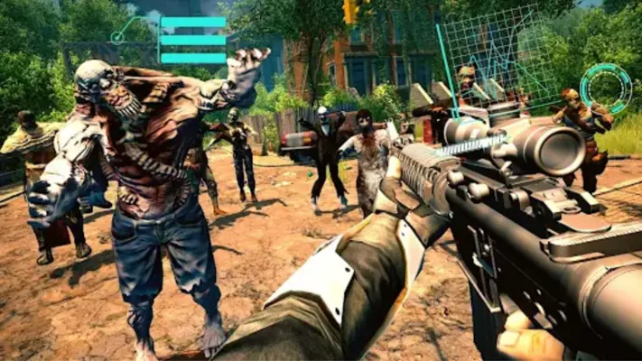 Crawl of dead-Zombie Shooter android App screenshot 0